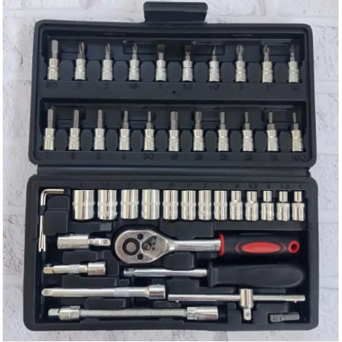 Набор инструментов Defan 46 в 1 CR-V в кейсе(24)