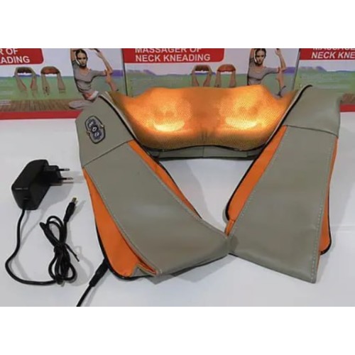 Массажер роликовый для шеи плеч и спины с инфракрасным подогревом UKC Massager of Neck Kneading(20)