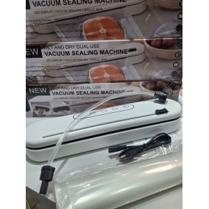 Домашний УНИВЕРСАЛЬНЫЙ вакуумный упаковщик пищи WET AND DRY DUAL USE, 610/611 вакууматор для еды, вакуумная упаковка (35). 384