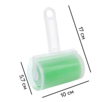 Многоразовый липкий ролик для чистки одежды