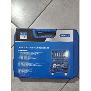 Набор инструмента комбинированный 108 ед. (1/4" и 1/2") TOOLS (5 шт)