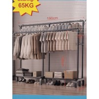 Полка стеллаж для одежды, Черная 190*159*40 см 1309 (10шт)