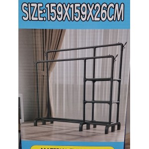 Полка стеллаж для одежды, Белая 190*159*26 см 1310 (8шт)