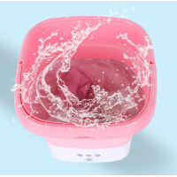 Стиральная машина портативная Mini Folding Washing Machine 6 литров, складная мини стиральная (18)