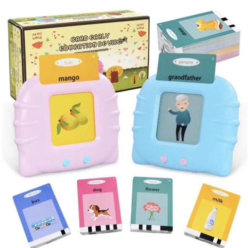 Развивающий планшет-тренажер для изучения английского языка с карточками(120)