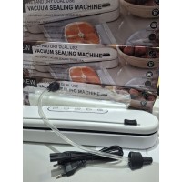 Домашний УНИВЕРСАЛЬНЫЙ вакуумный упаковщик пищи WET AND DRY DUAL USE, 610/611 вакууматор для еды, вакуумная упаковка (35). 384