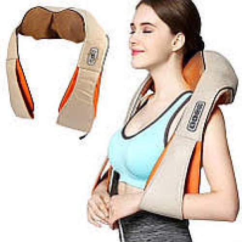 Массажер роликовый для шеи плеч и спины с инфракрасным подогревом UKC Massager of Neck Kneading(20)