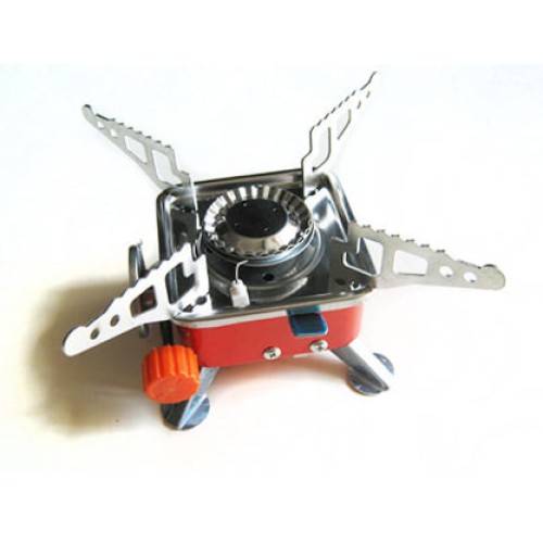 Портативная газовая горелка Kovar К-202 плита 2.8 кВт пьезоподжиг туристическая(50)