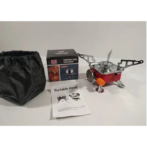 Портативная газовая горелка Kovar К-202 плита 2.8 кВт пьезоподжиг туристическая(50)