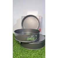 Набор форм для выпечки разъемная 3 шт (24 см, 26 см, 28 см). Форма для выпекания, запекания торта, лепешек, кексов, пирога(12)