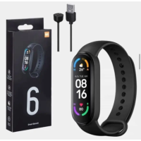 Фитнес браслет Smart Mi Band M6 с измерением кислорода и давления. Более 10 функций 