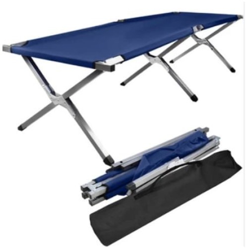 Раскладушка кровать раскладная туристическая производная с усиленным каркасом для кемпинга туризма походов 189х62,5х43 см черный, зеленый, синий (4 шт)