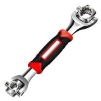 Многофункциональный гаечный ключ Tiger Wrench двухсторонний 48в1 с накидными головками