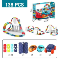 Гибкий трек с машинкой Cheangeble Track на 138 деталей.