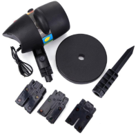 Декоративный уличный новогодний лазерный проектор Star Shower Pro LED: 12 картриджей