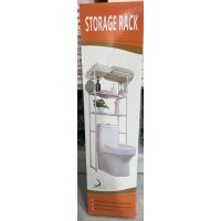 Полка-стеллаж для туалета M095 55*25*150см STORAGE RACK(12)