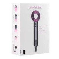 Профессиональный стайлер фен Leafless Super Hair FAN 5в1 с турбо режимом и ионизацией 5 магнитных насадок для укладки волос 1600 Вт, с держателем для фена(16)