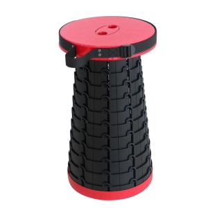 Складной табурет круглый пластиковый Кемпинг Telescopic stool телескопический туристический стул 237 (20шт)