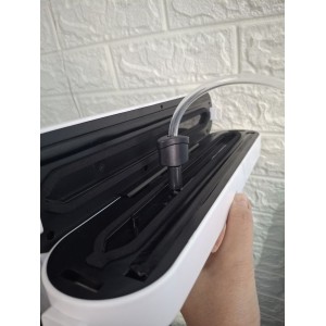 Домашний УНИВЕРСАЛЬНЫЙ вакуумный упаковщик пищи WET AND DRY DUAL USE, 610/611 вакууматор для еды, вакуумная упаковка (35). 384