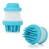 Щетка для мытья животных с дозатором Cleaning Device The Gentle Dog Washer
