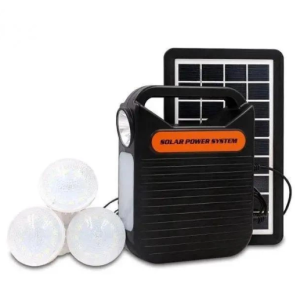 Мультифункциональный фонарь EP-391С с солнечной панелью и тремя LED лампами и функцией Power Bank(24)