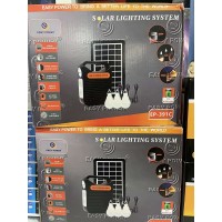 Мультифункциональный фонарь EP-391С с солнечной панелью и тремя LED лампами и функцией Power Bank(24)