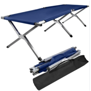 Раскладушка кровать раскладная туристическая производная с усиленным каркасом для кемпинга туризма походов 189х62,5х43 см черный, зеленый, синий (4 шт)