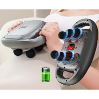 Массажер перкуссионный Six-headed massage gun для спины и тела электрический(16)