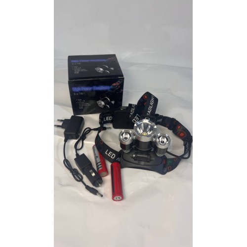 Налобный фонарь High Power Headlamp 3xT6