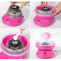 Аппарат для приготовления сладкой ваты Cotton Candy Maker + набор палочек в подарок(8)