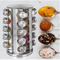 Набор для специй и приправ 20 стеклянных емкостей(9)