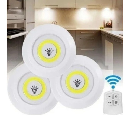 Светодиодный сенсорный ночник, набор 3 шт, с пультом LED light with Remote Control