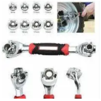 Многофункциональный гаечный ключ Tiger Wrench двухсторонний 48в1 с накидными головками