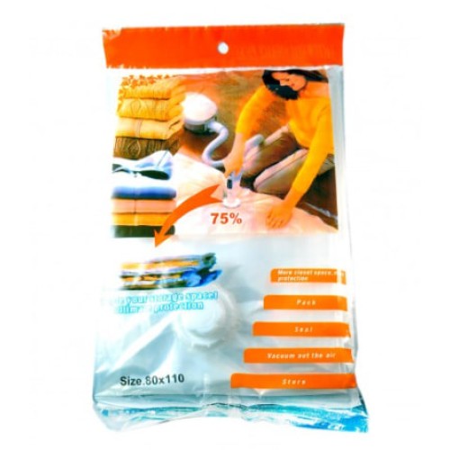 Вакуумні пакети для зберігання речей 80*110 см(144)