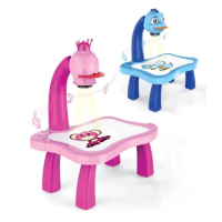 Детский стол проектор для рисования со светодиодной подстветкой (48)