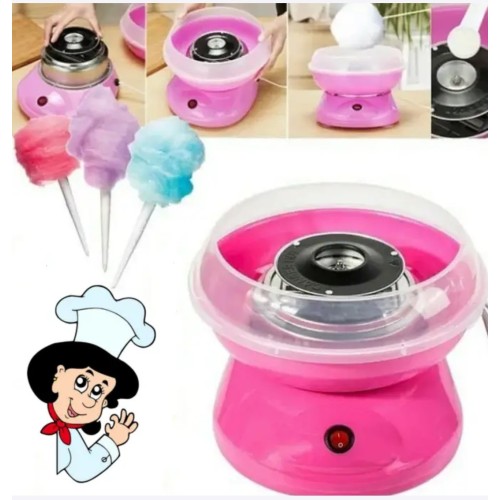 Аппарат для приготовления сладкой ваты Cotton Candy Maker + набор палочек в подарок(8)