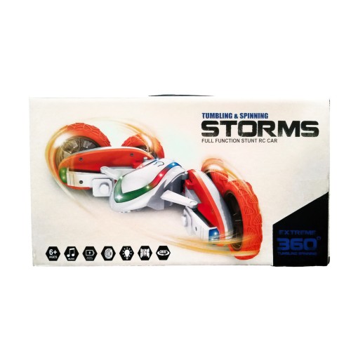 Машинка на радиоуправлении storms extreme 360 tumbling spinning 