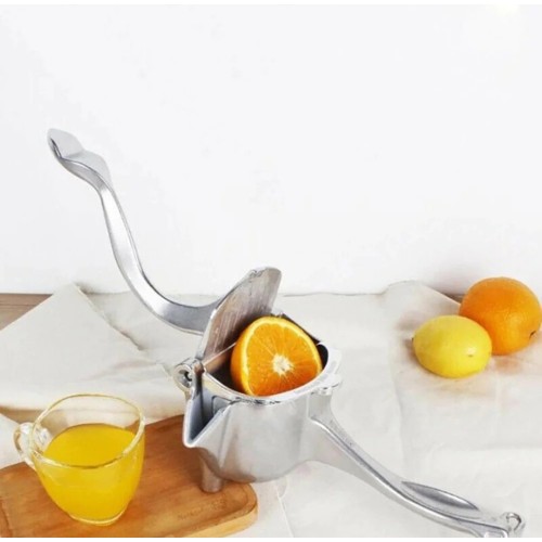 Ручная соковыжималка - пресс для фруктов и цитрусовых Hand Juicer металлическая с зажимом
