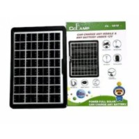 Портативная солнечная панель для зарядки мобильных устройств 15W, с Multi USB портом CL-1615 