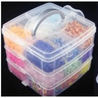 Гумки для плетіння браслетів, набір для рукоділля Fashion loom bands""