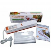 Вакууматор побутовий вакуумний пакувальник Freshpack Pro New, білий