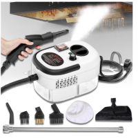 Пароочиститель универсальный Steam Cleaner 2500 Вт ручной отпариватель с 7 насадками парогенератор для уборки и дезинфекции(8)