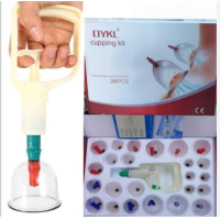 Банки для вакуумного массажа Dykl антицеллюлитные банки 24 шт (Dykl24)