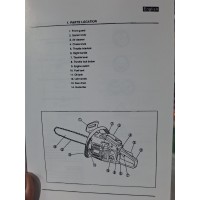 Бензопила GASOLINE CHAIN ​​SAW (шина 45 см, 20 дюймов, бензиновый бак 600 мл) (4 шт)