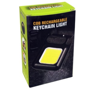 Аккумуляторный брелок-фонарик с карабином для ключей led cob светодиодный карманный мини фонарик для туриста(240)