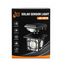 Фонарь уличный с датчиком движения JD-1579\J67 от солнечной батареи (48 шт)