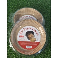  Пергаментные формы для аэрогриля одноразовые круглые в блистере, размер 16*4,5*20 см 50 шт(2536)(100).