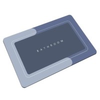 Универсальный антискользящий коврик для ванной 40х60 см цвет