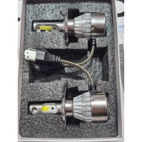 Светодиодные LED-лампы (фары) для автомобиля ADS C6 H4 6000K, 3600Lm с охлаждением LED Headlight(50)