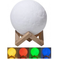 Ночник Луна с аккумулятором UFT Magic 3D Moon Lamp 11 см